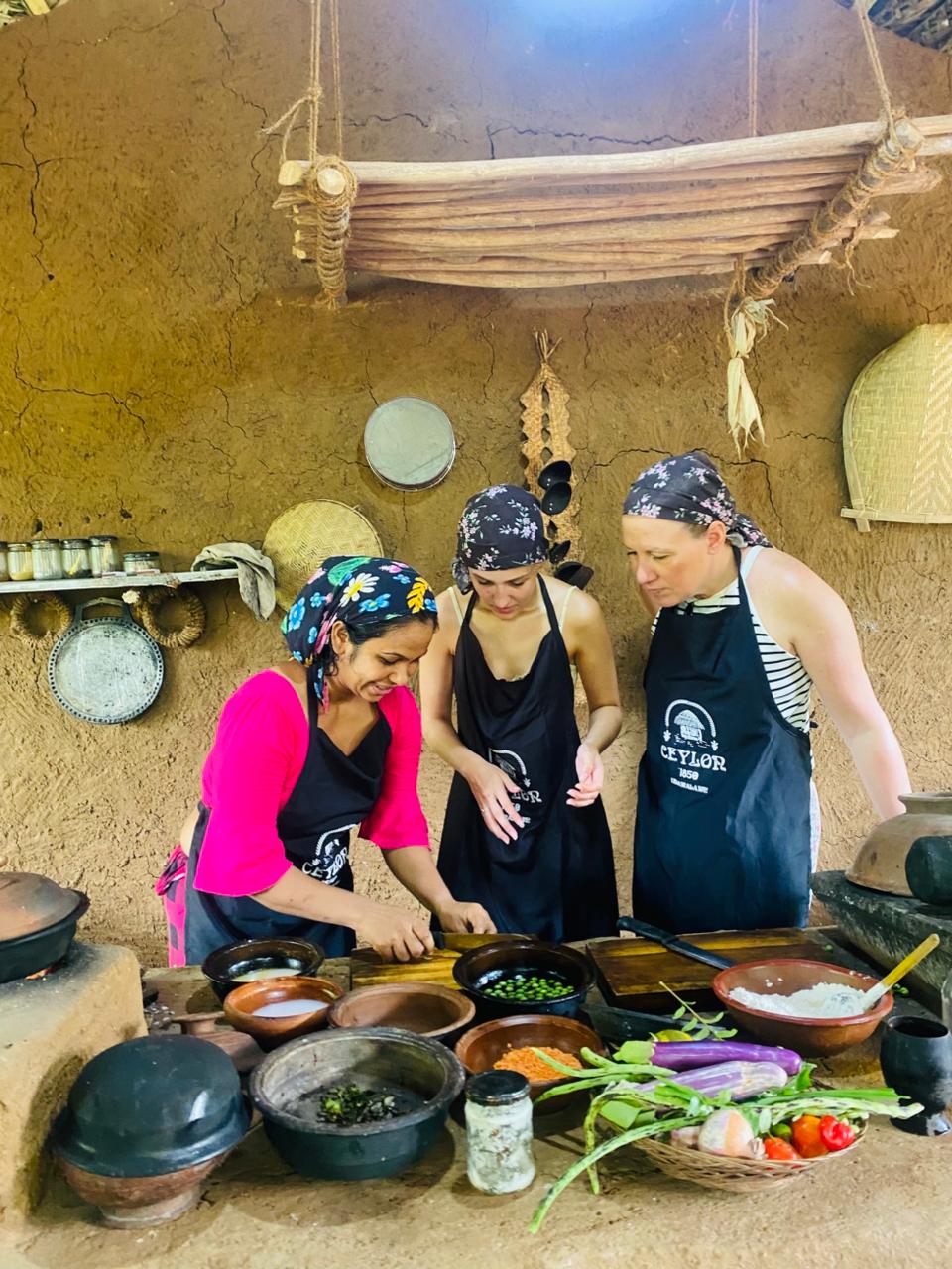 Preparación de clase de cocina